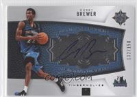 Ultimate Rookie Signatures - Corey Brewer #/150