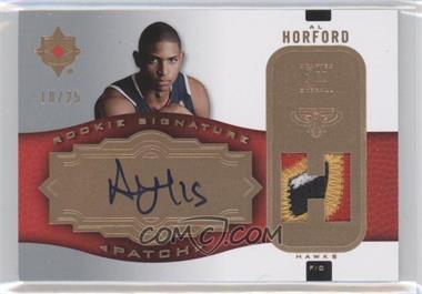 2007-08 Ultimate Collection - Rookie Signature Patches #RS-HO - Al Horford /25