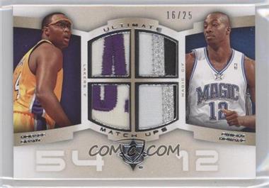 2007-08 Ultimate Collection - Ultimate Match-Ups - Patches #UM-GH - Horace Grant, Dwight Howard /25