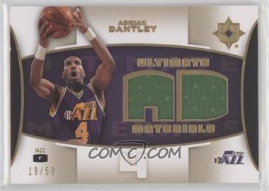 2007-08 Ultimate Collection - Ultimate Materials - Gold #ULT-AD - Adrian Dantley /50