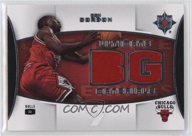 2007-08 Ultimate Collection - Ultimate Materials #ULT-BG - Ben Gordon