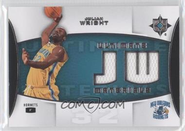2007-08 Ultimate Collection - Ultimate Materials #ULT-JW - Julian Wright