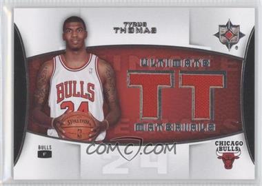 2007-08 Ultimate Collection - Ultimate Materials #ULT-TT - Tyrus Thomas