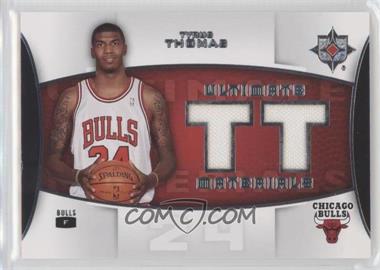 2007-08 Ultimate Collection - Ultimate Materials #ULT-TT - Tyrus Thomas