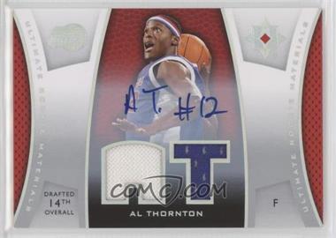 2007-08 Ultimate Collection - Ultimate Rookie Materials - Autographs #ULTR-AT - Al Thornton