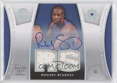 2007-08 Ultimate Collection - Ultimate Rookie Materials - Autographs #ULTR-RS - Rodney Stuckey