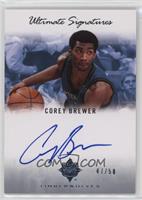 Corey Brewer #/50