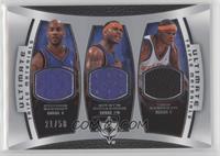 Stephon Marbury, Quentin Richardson, Zach Randolph #/50