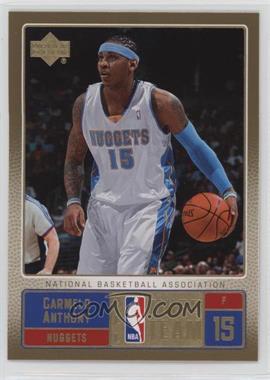 2007-08 Upper Deck - All NBA #NBA12 - Carmelo Anthony