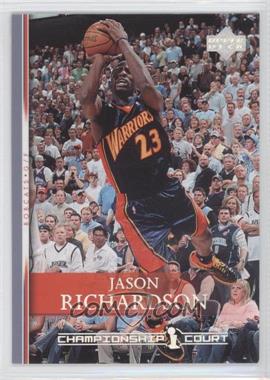 2007-08 Upper Deck - [Base] - Championship Court #34 - Jason Richardson