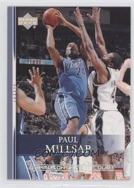 2007-08 Upper Deck - [Base] - Championship Court #83 - Paul Millsap