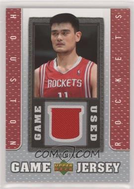 2007-08 Upper Deck - Game Jersey #GJ-YM - Yao Ming