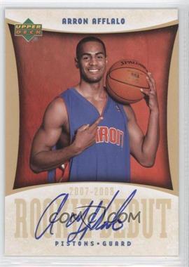 2007-08 Upper Deck - Rookie Debut Autographs #RD-AA - Arron Afflalo