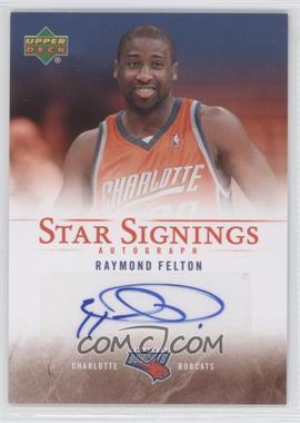 2007-08 Upper Deck - Star Signings #SS-FE - Raymond Felton