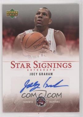 2007-08 Upper Deck - Star Signings #SS-JG - Joey Graham