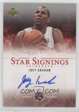 2007-08 Upper Deck - Star Signings #SS-JG - Joey Graham