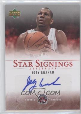 2007-08 Upper Deck - Star Signings #SS-JG - Joey Graham