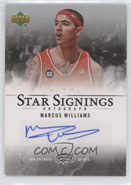 2007-08 Upper Deck - Star Signings #SS-MW - Marcus Williams