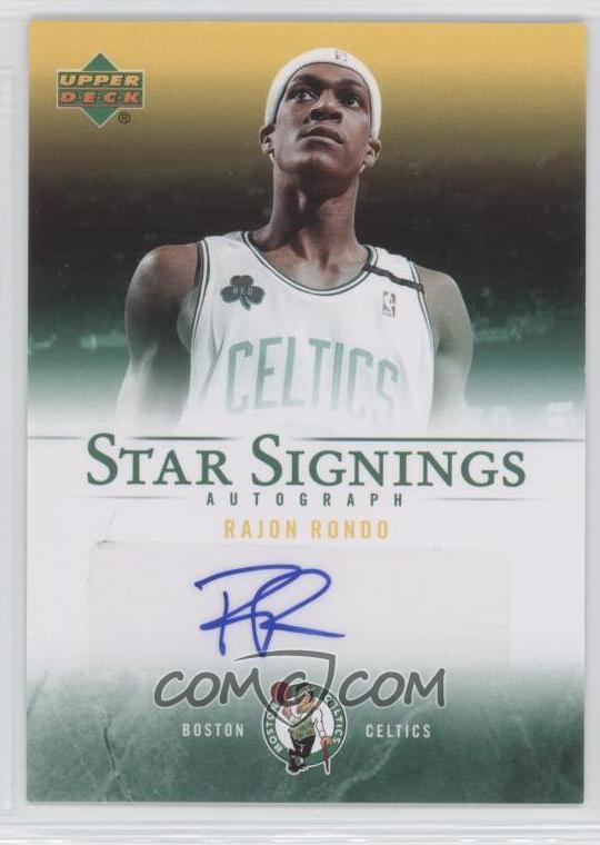 2007-08 Upper Deck - Star Signings #SS-RR - Rajon Rondo