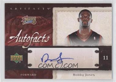 2007-08 Upper Deck Artifacts - Autofacts Autographs #AF-BJ - Bobby Jones