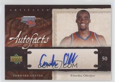 2007-08 Upper Deck Artifacts - Autofacts Autographs #AF-EO - Emeka Okafor