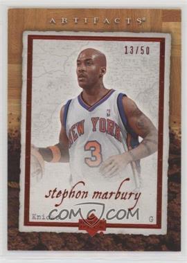 2007-08 Upper Deck Artifacts - [Base] - Red #64 - Stephon Marbury /50