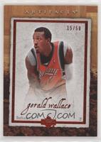 Gerald Wallace #/50