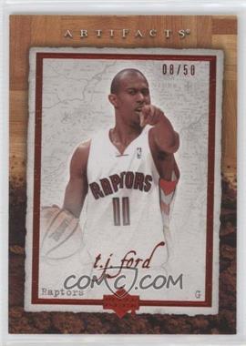 2007-08 Upper Deck Artifacts - [Base] - Red #93 - T.J. Ford /50