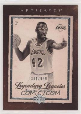 2007-08 Upper Deck Artifacts - [Base] #176 - Legendary Legacies - James Worthy /999 [EX to NM]