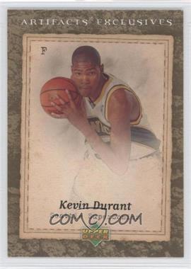2007-08 Upper Deck Artifacts - [Base] #219 - Exclusives - Kevin Durant