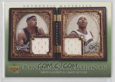 2007-08 Upper Deck Artifacts - Conference Pairings Artifacts - Green #CP-GB - Drew Gooden, Caron Butler
