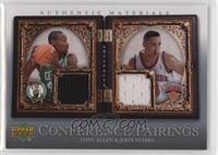 Tony Allen, John Starks #/150