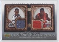 Antawn Jamison, Marvin Williams #/150