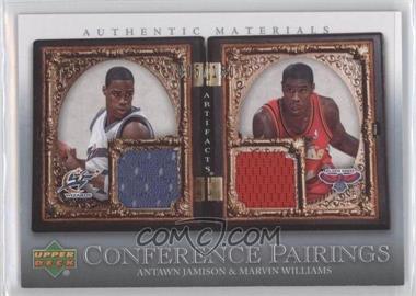 2007-08 Upper Deck Artifacts - Conference Pairings Artifacts #CP-JW - Antawn Jamison, Marvin Williams /150