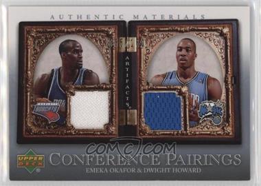 2007-08 Upper Deck Artifacts - Conference Pairings Artifacts #CP-OH - Emeka Okafor, Dwight Howard /150