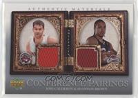 Jose Calderon, Shannon Brown #/150