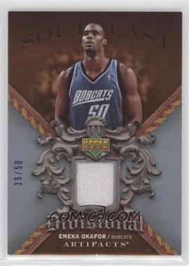 2007-08 Upper Deck Artifacts - Divisional Artifacts - Blue #DA-EO - Emeka Okafor /50