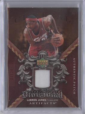 2007-08 Upper Deck Artifacts - Divisional Artifacts - Red Patch #DA-LJ - LeBron James /29