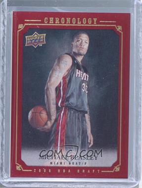 2007-08 Upper Deck Chronology - [Base] - Rookie Redemptions Gold #252 - 2008 NBA Draft - Michael Beasley /25