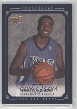 2007-08 Upper Deck Chronology - [Base] #278 - 2008 NBA Draft - Donte Greene /250