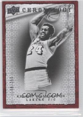 2007-08 Upper Deck Chronology - [Base] #58 - Kermit Washington /250