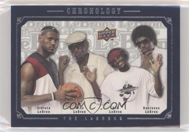 2007-08 Upper Deck Chronology - The Lebrons #LJ - LeBron James (Blue)