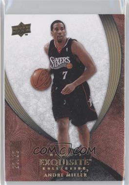 2007-08 Upper Deck Exquisite Collection - [Base] - Gold #56 - Andre Miller /25