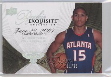 2007-08 Upper Deck Exquisite Collection - [Base] - Gold #77 - Al Horford /25