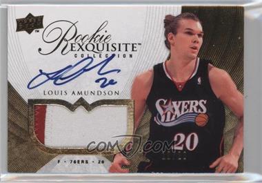 2007-08 Upper Deck Exquisite Collection - [Base] - Rookies Jersey Number Parallel #97 - Louis Amundson /20