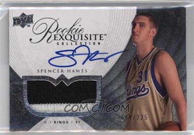 2007-08 Upper Deck Exquisite Collection - [Base] #76 - Spencer Hawes /225