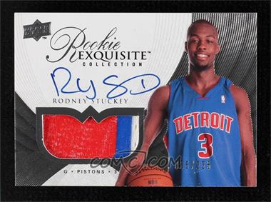 2007-08 Upper Deck Exquisite Collection - [Base] #90 - Rodney Stuckey /225 [Noted]