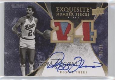 2007-08 Upper Deck Exquisite Collection - Number Pieces #EN-RT - Reggie Theus /24