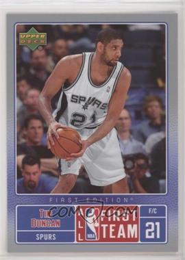 2007-08 Upper Deck First Edition - All-NBA #NBA2 - Tim Duncan