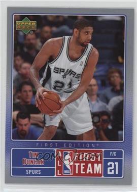 2007-08 Upper Deck First Edition - All-NBA #NBA2 - Tim Duncan